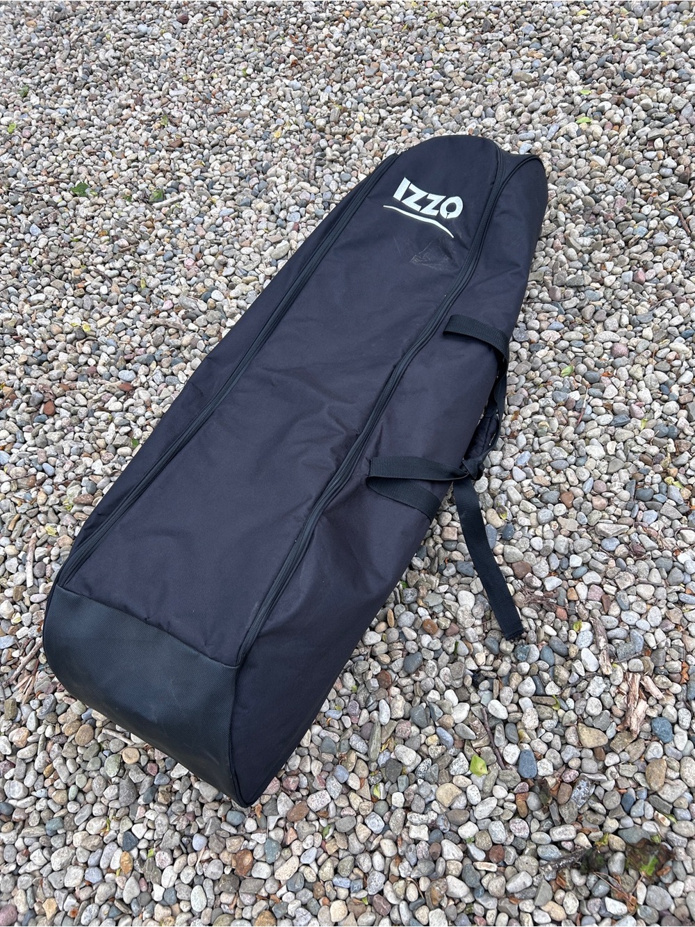 IZZO Black Golf Travel Bag / Club Headcover Carry Case - Picture 7 of 7